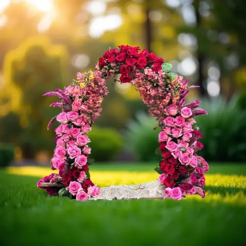 Fresh Flower Makhar Medium Pink